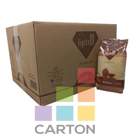 سكر الأسرة البني 36*500 جرام